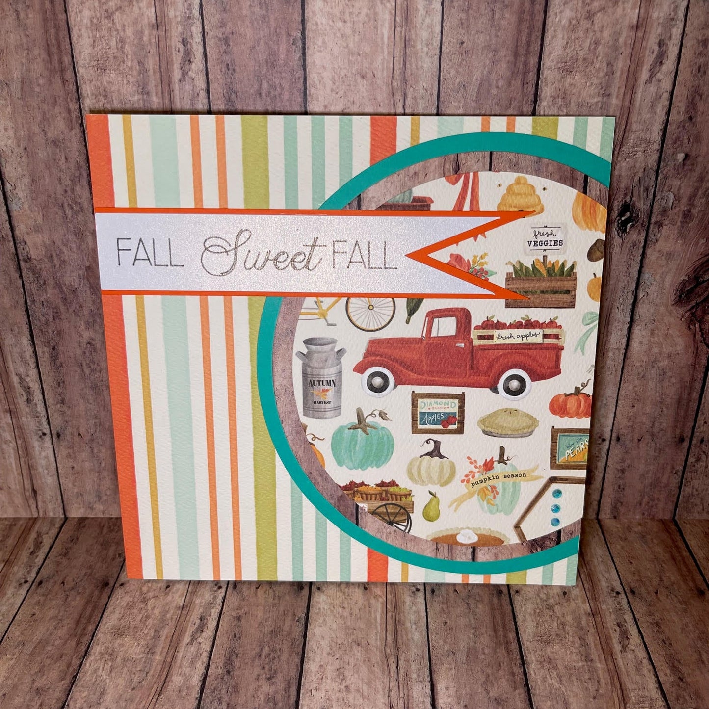 Cozy trucks, pumpkins and autumn charm