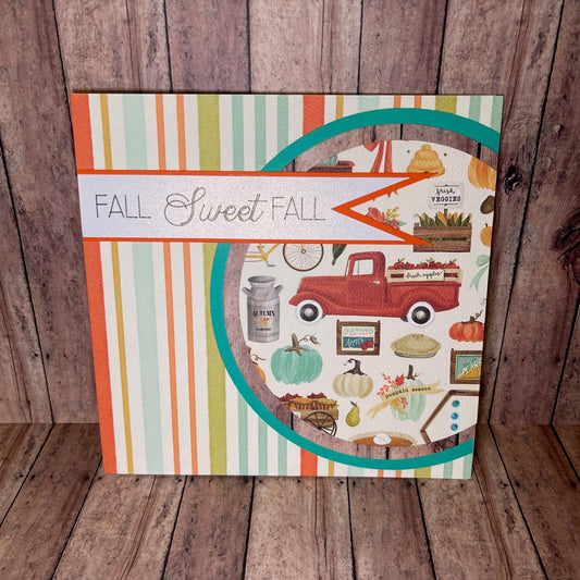 Cozy trucks, pumpkins and autumn charm