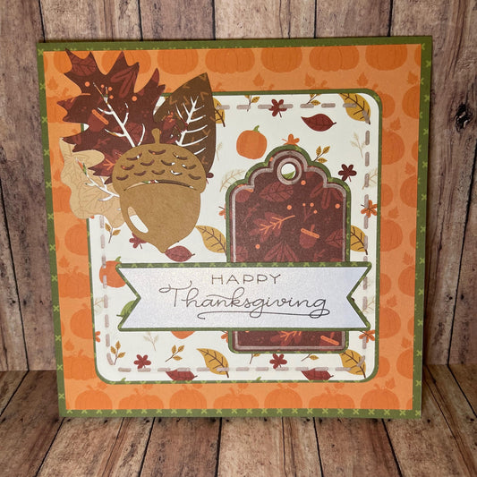 Leaves, thanks and autumn cheer