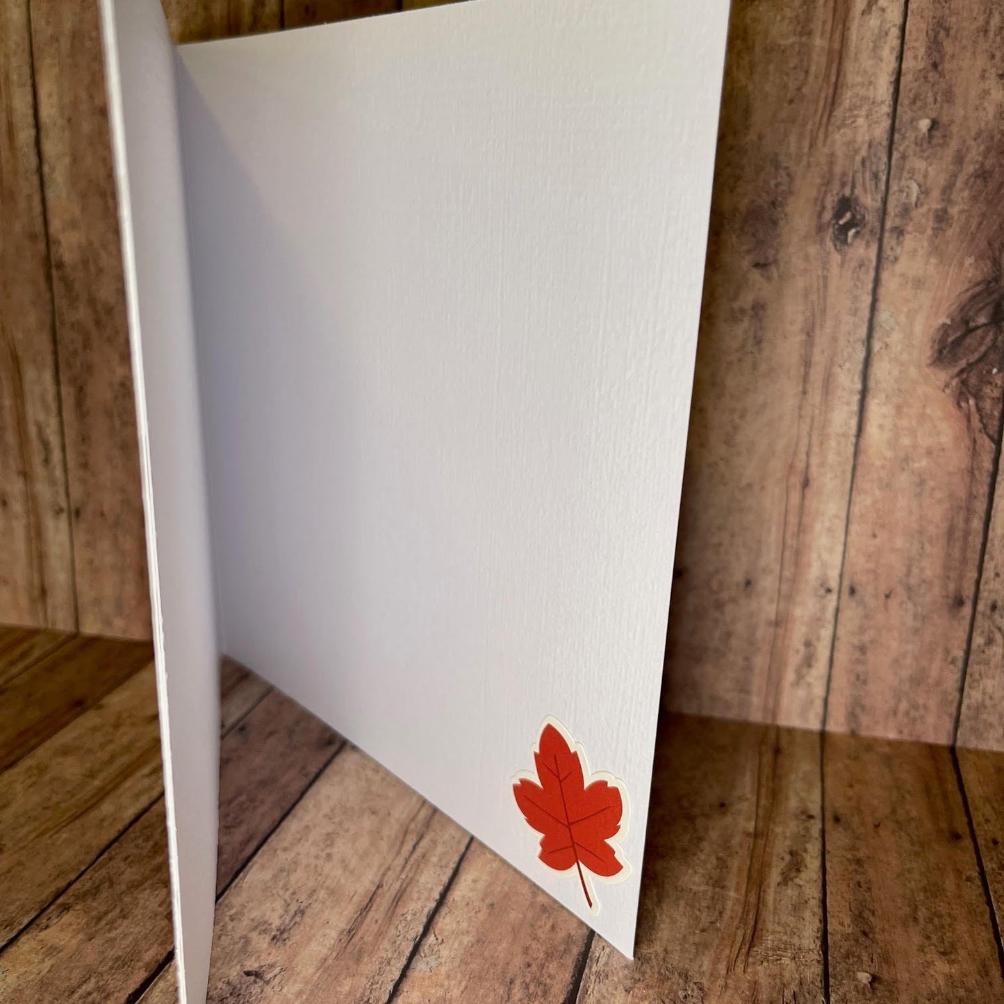 Leaves, thanks and autumn cheer