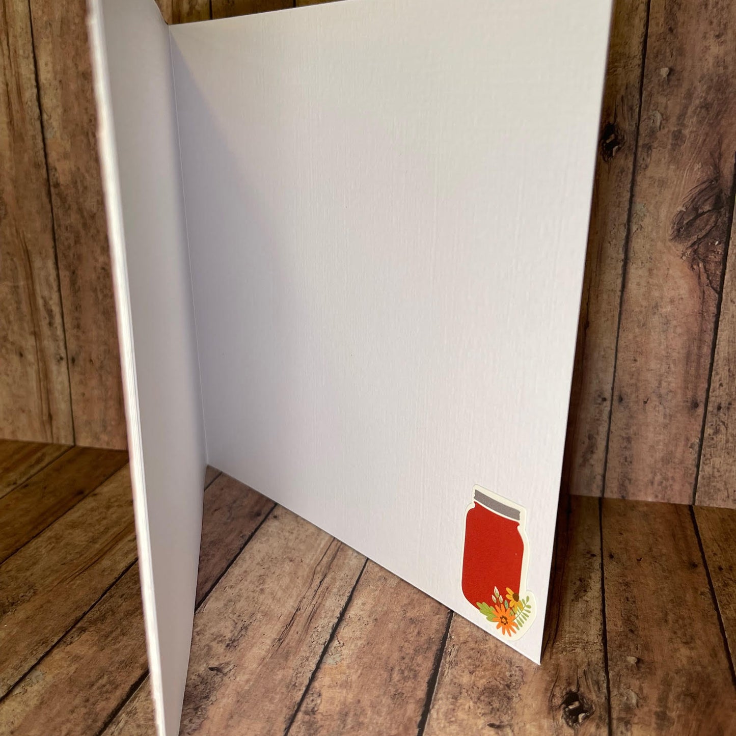 Mason jar charm for Thanksgiving cheer