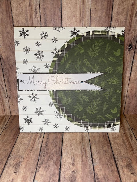 Snowflakes, evergreens, and Christmas wishes