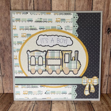 Choo-choo...it's a boy!