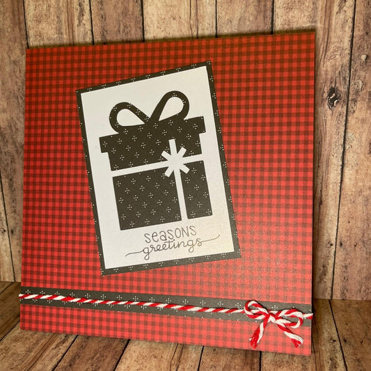 Plaid, wrapped, and ready to shine