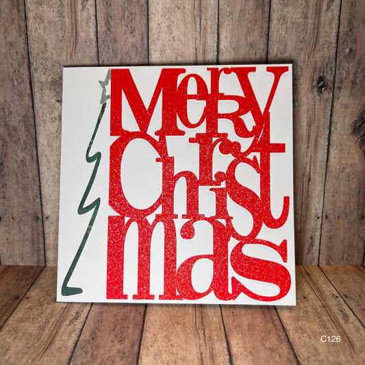 Mod Merry Christmas Card