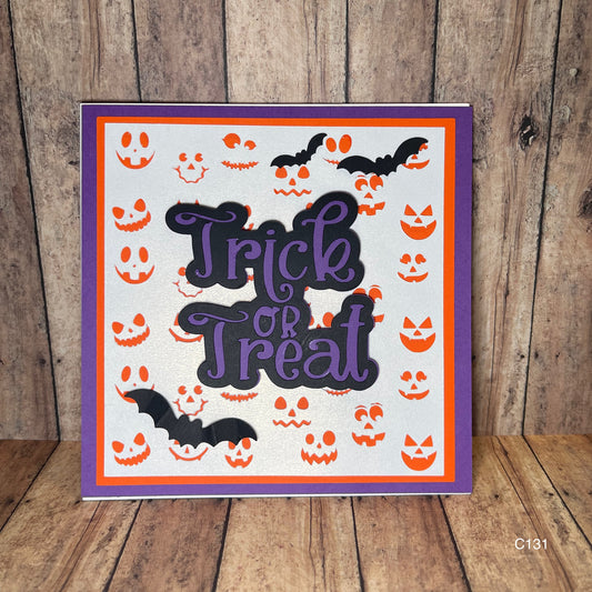 Trick or Treat Card
