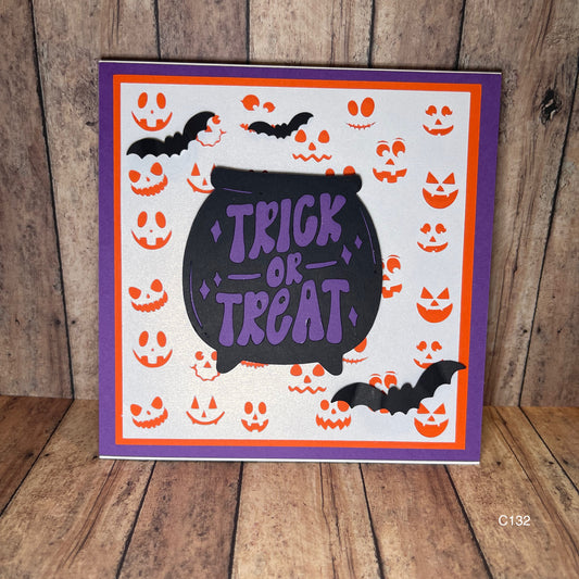 Halloween Cauldron Card