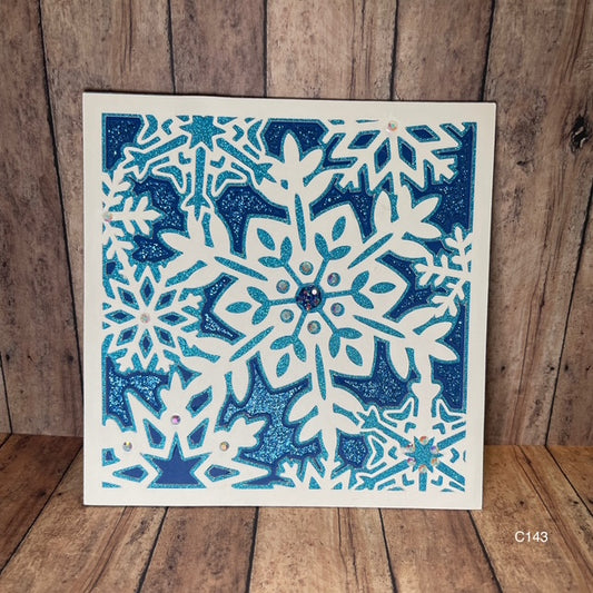 Decorated Snowflake Card