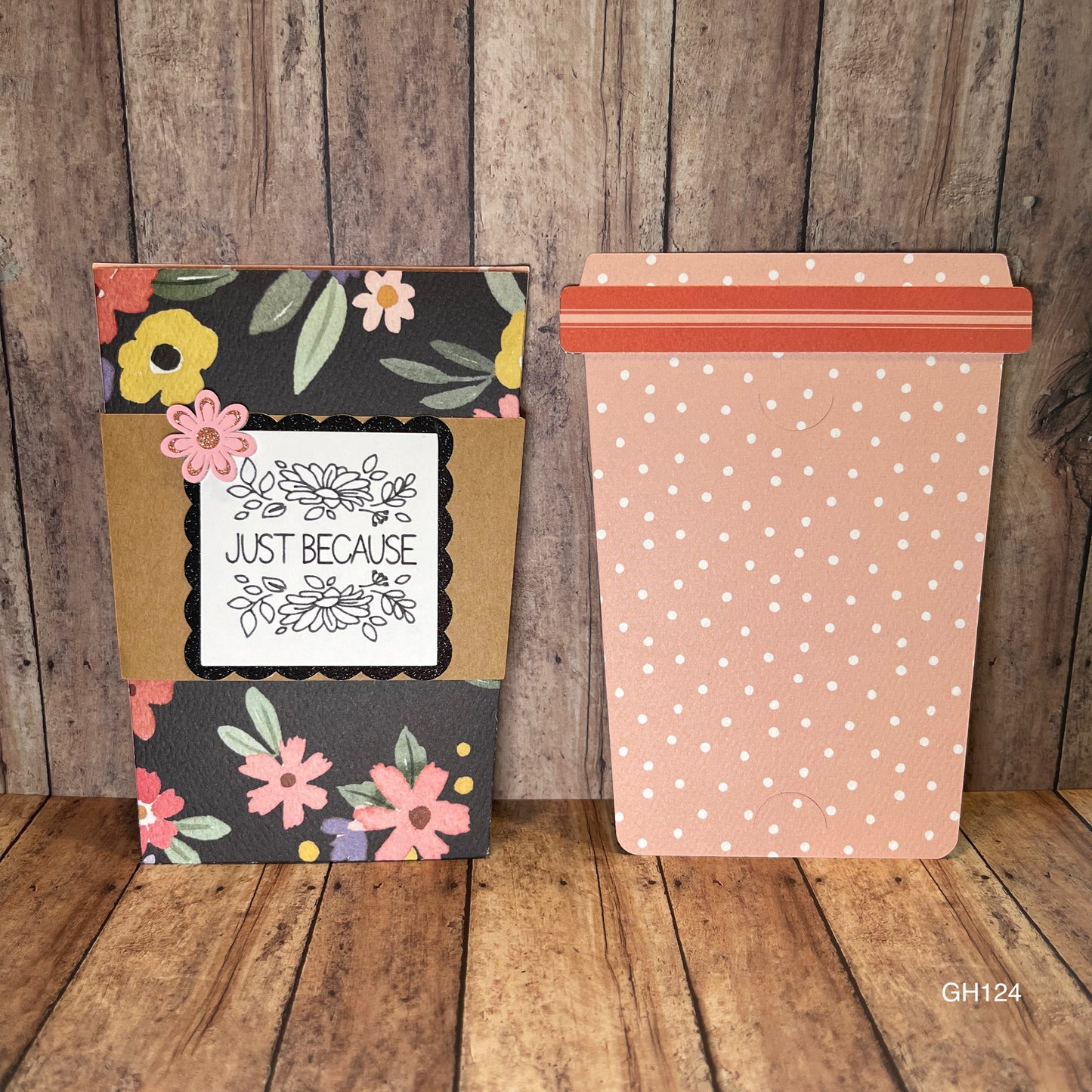 Coffee Cup Gift Card Holder