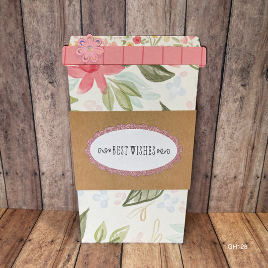 Coffee Cup Gift Card Holder