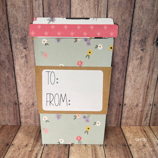 Coffee Cup Gift Card Holder