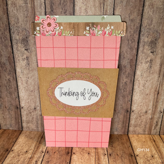 Coffee Cup Gift Card Holder