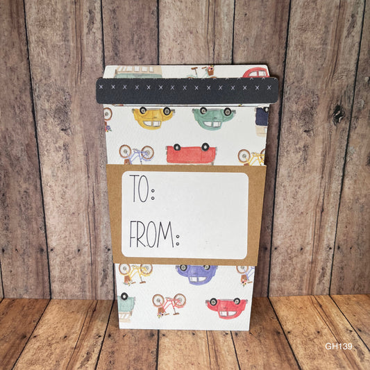 Happy Birthday Coffee Cup Gift Card Holder