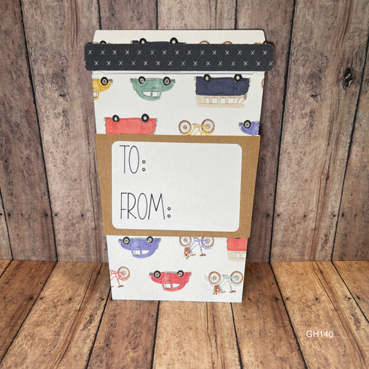 Coffee Cup Gift Card Holder