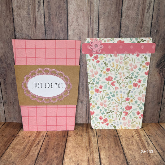 Coffee Cup Gift Card Holder