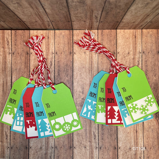 Christmas Gift Tags (10 pack)
