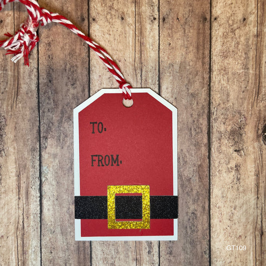 Santa Gift Tags (6 pack)