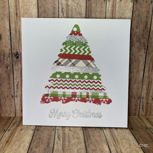 Festive Christmas Tree Card