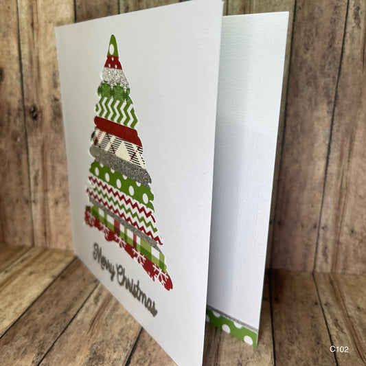 Festive Christmas Tree Card