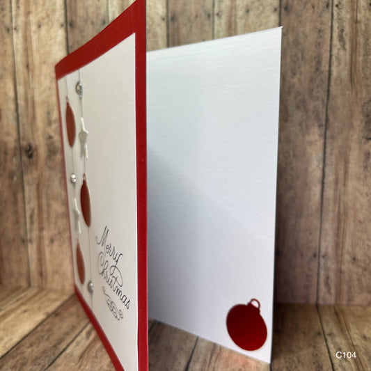 Christmas Ornament Card