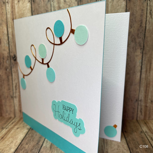 Modern Ornament Card