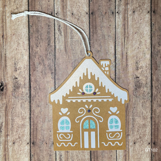 Gingerbread House Gift Tags (4 pack)