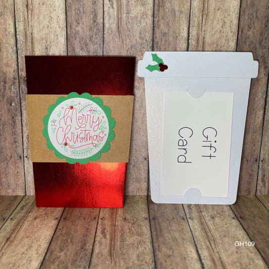 Merry Christmas Gift Card Holder
