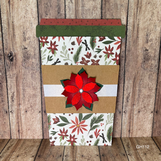 Poinsettia Gift Card Holder
