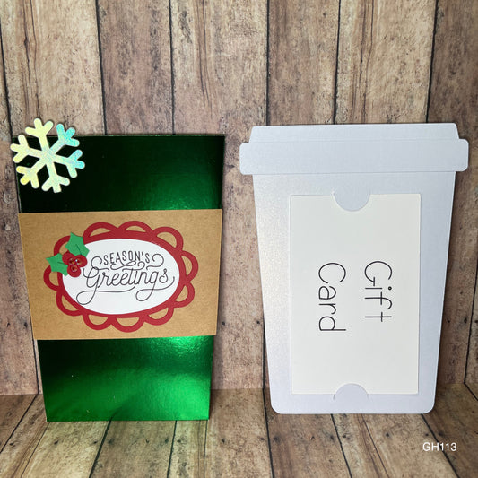 Season's Greetings Gift Card Holder