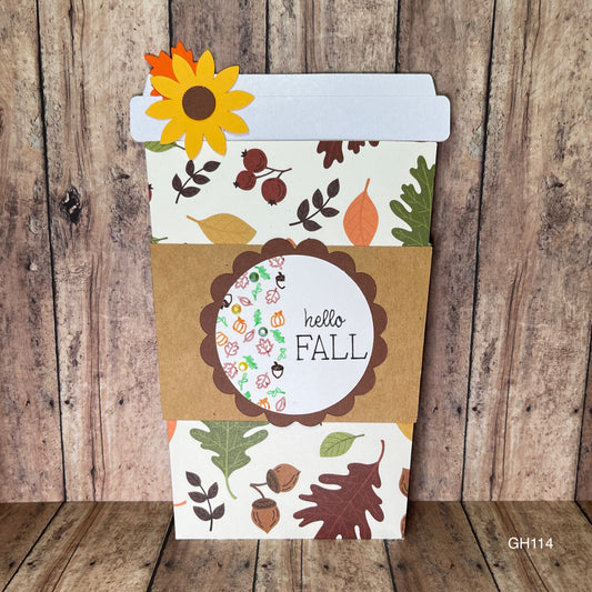Fall Gift Card Holder