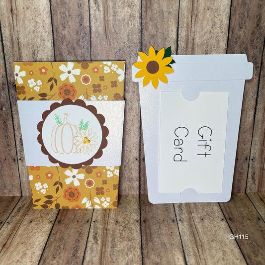 Fall Gift Card Holder
