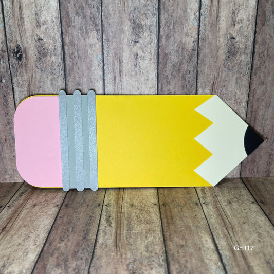 Pencil Gift Card Holder