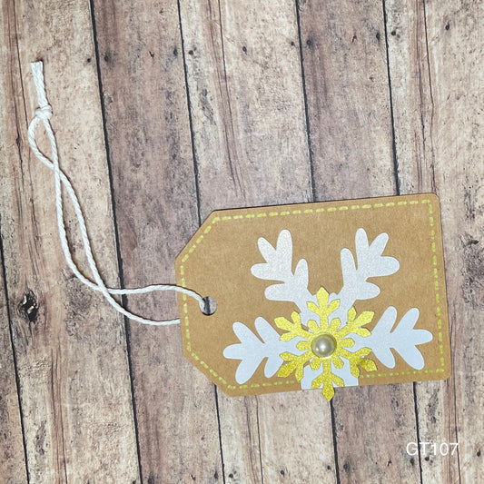 Kraft Gold Gift tags