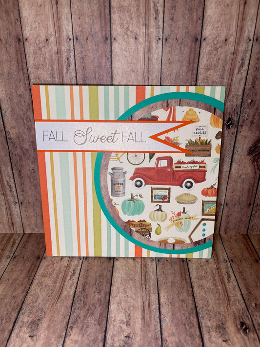 Cozy trucks, pumpkins and autumn charm