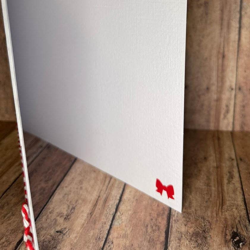 Plaid, wrapped, and ready to shine