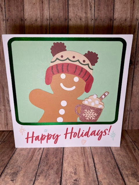 Gingerbread Holiday Card