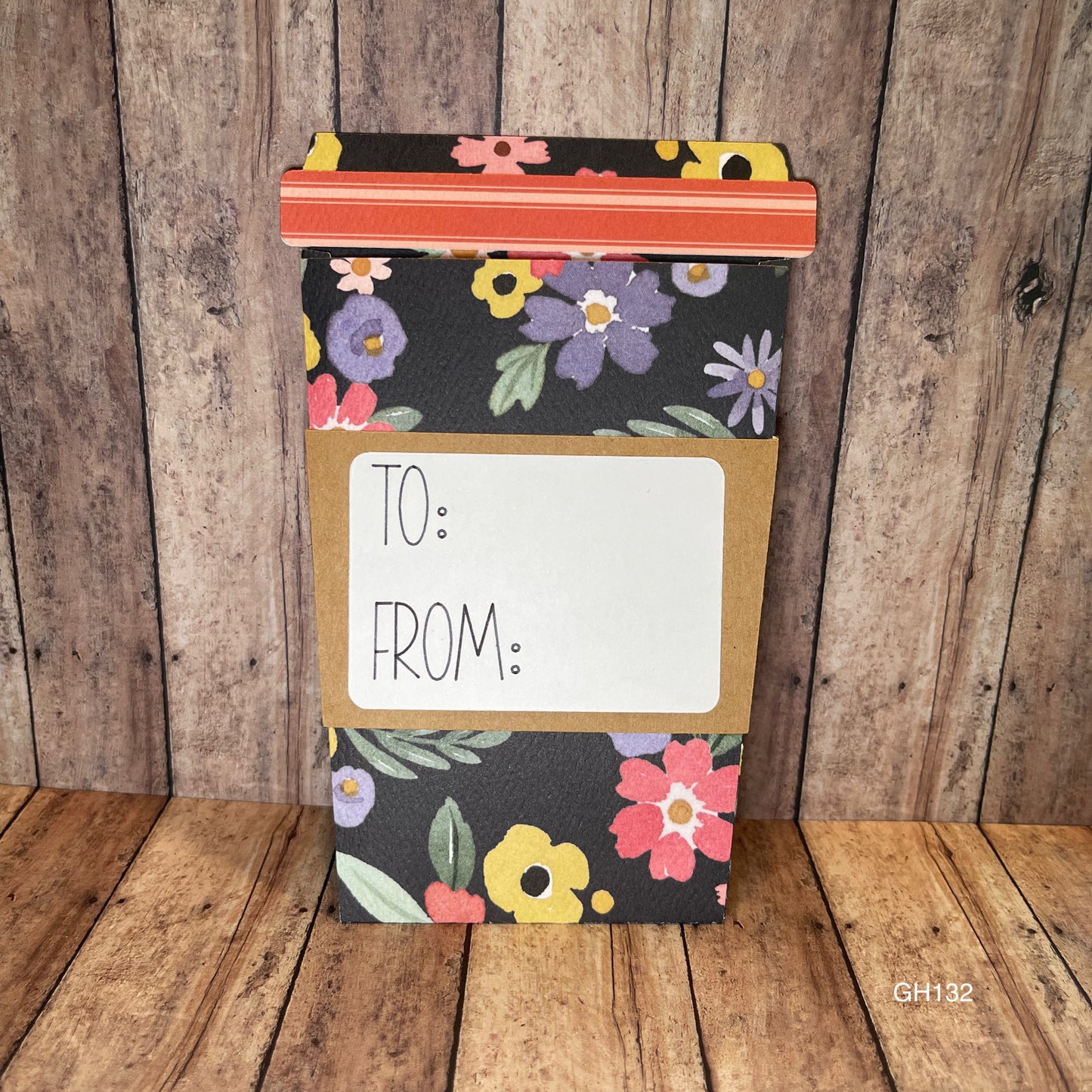 Coffee Cup Gift Card Holder