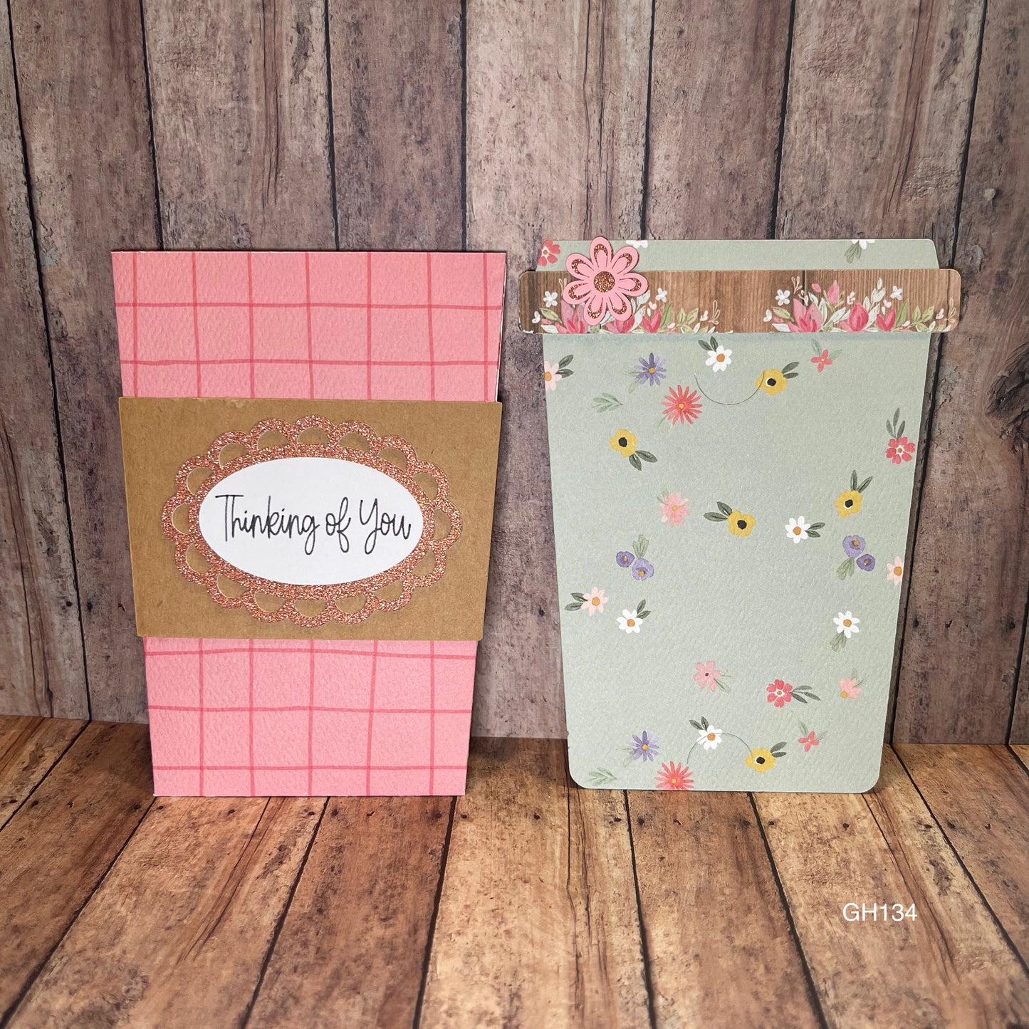Coffee Cup Gift Card Holder
