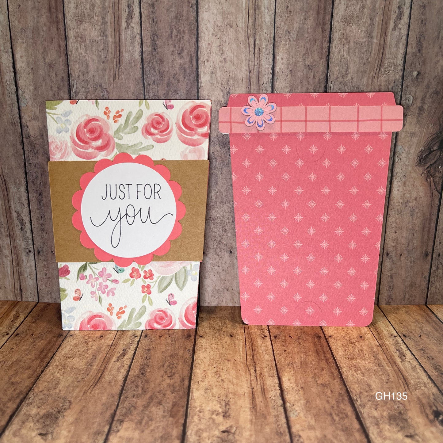 Coffee Cup Gift Card Holder