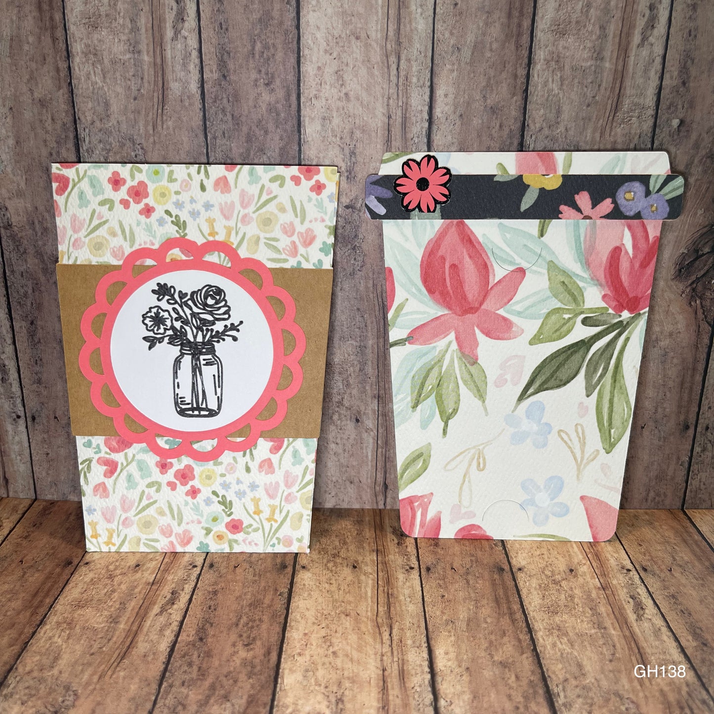 Coffee Cup Gift Card Holder