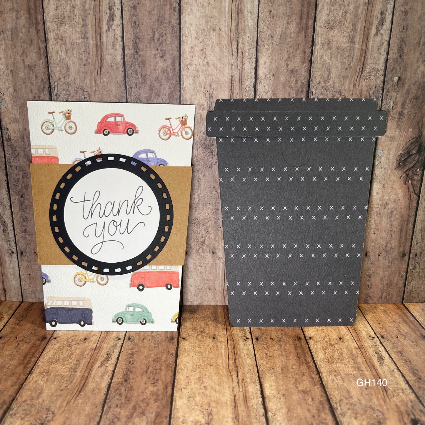 Coffee Cup Gift Card Holder