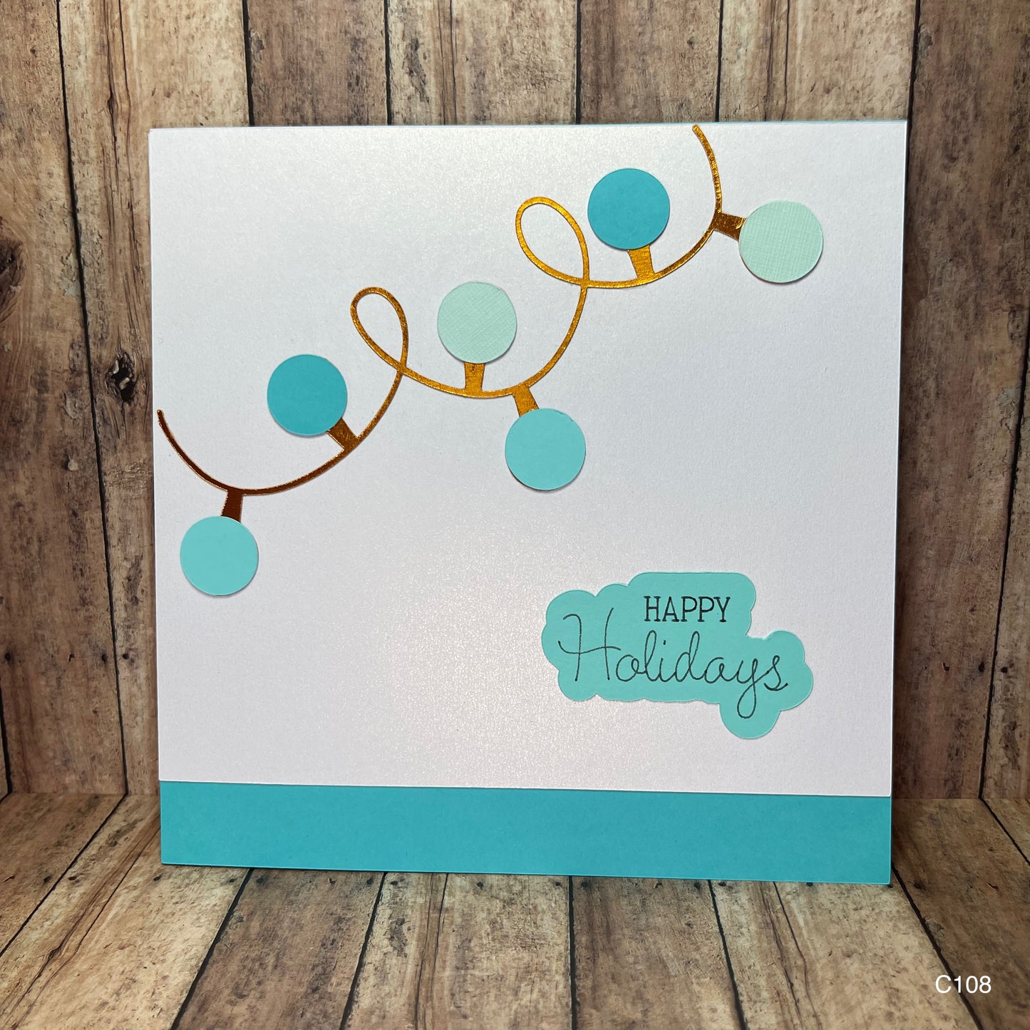 Modern Ornament Card