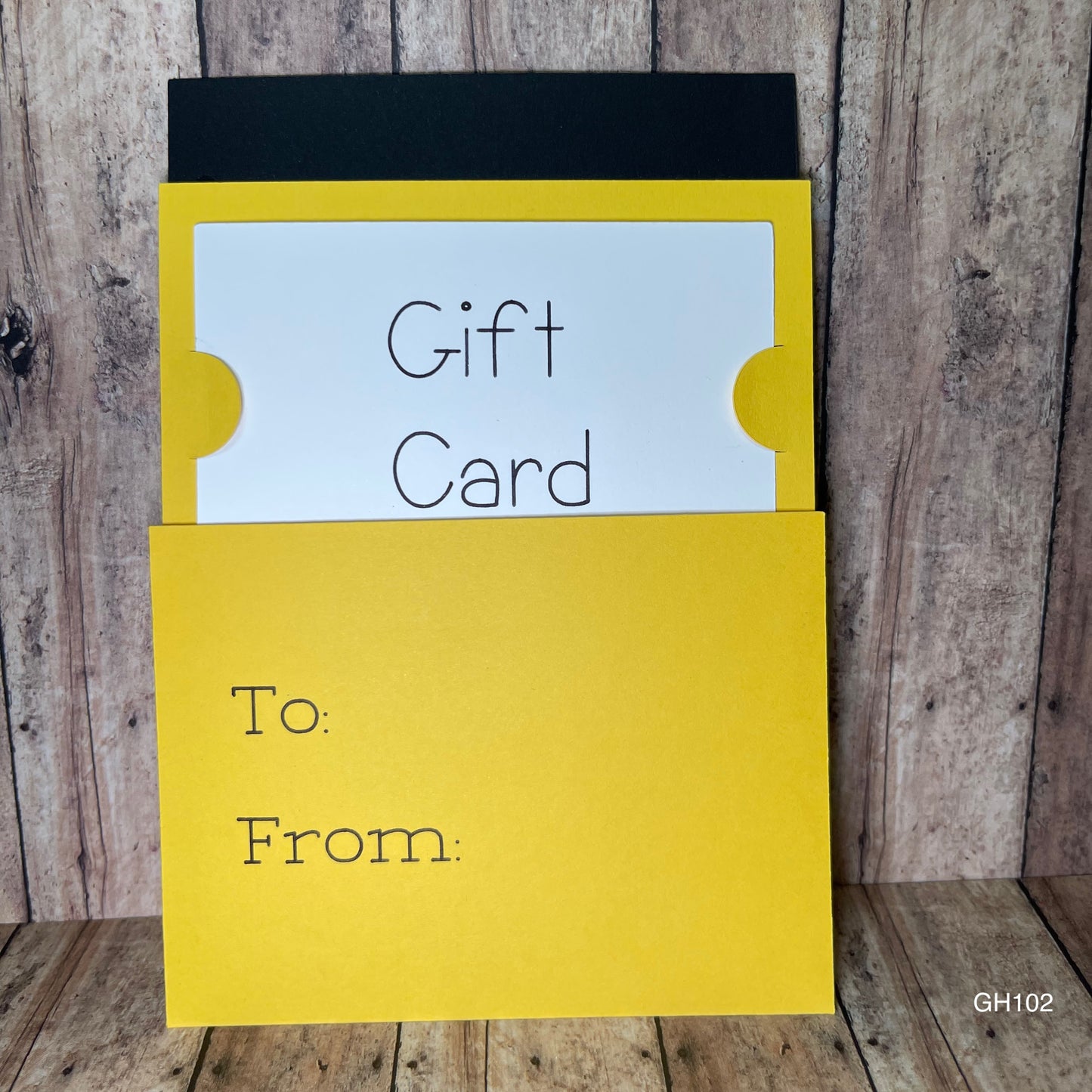 Crayon Gift Card Holder