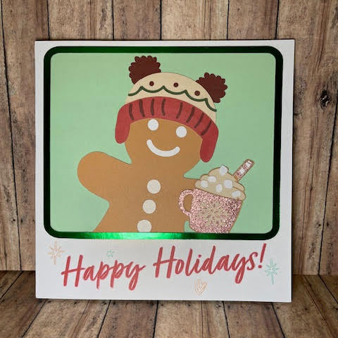 Gingerbread Holiday Card